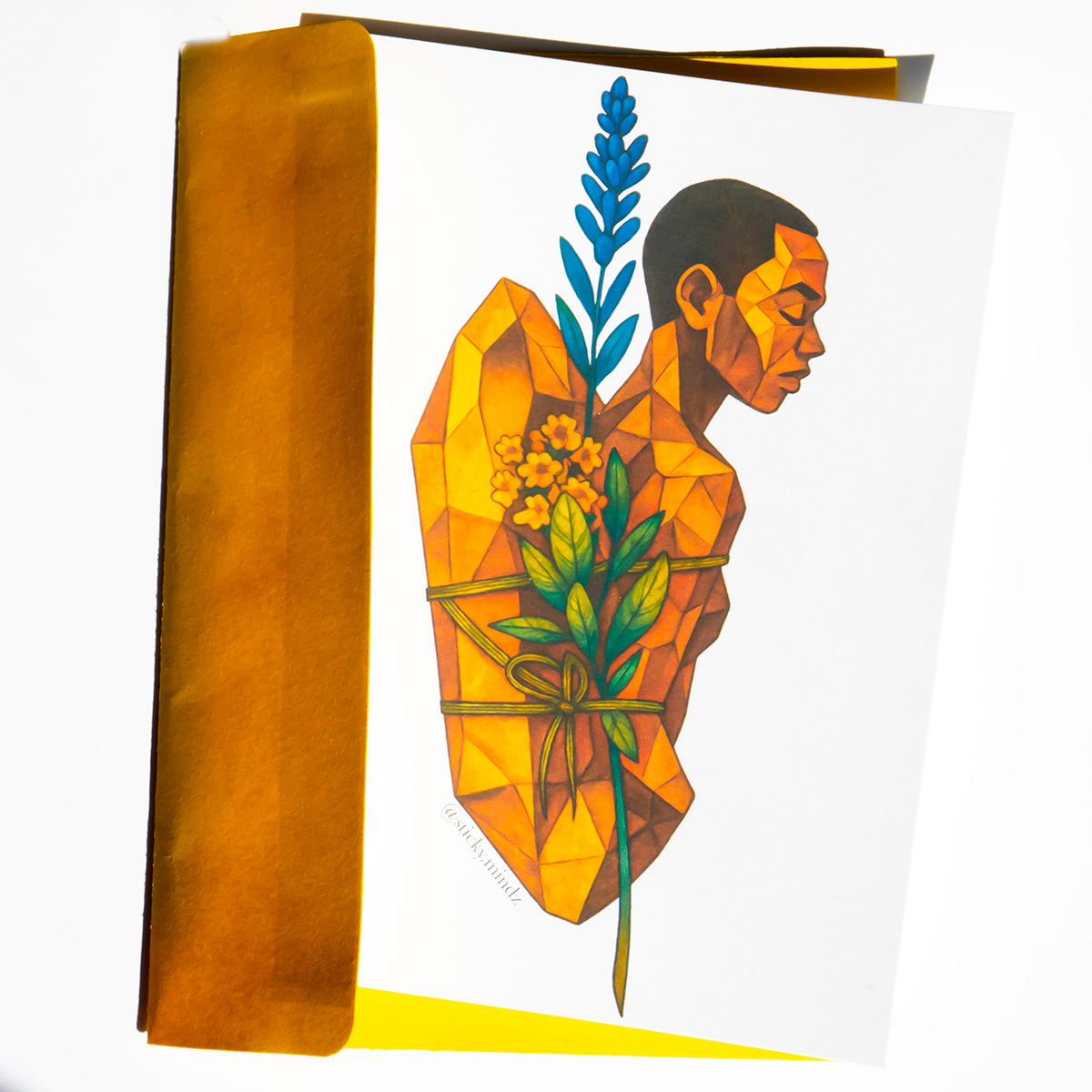 Tiger’s Eye Greeting Card